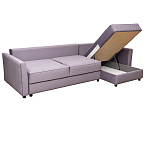 Диван трехместный раскладной Giorgio Sofa серый варинант исполнения - 3 | Loft Concept во Владивостоке