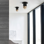 Потолочный светильник светодиодный с плафоном из натурального камня Purgatory варинант исполнения - 2 | Loft Concept во Владивостоке