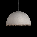 Подвесной светильник в форме купола белого цвета с ажурной бахромой Tactile Line варинант исполнения - 11 | Loft Concept во Владивостоке