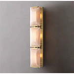 Бра из 3-х прямоугольных мраморных панелей Calling to Shine варинант исполнения - 4 | Loft Concept во Владивостоке