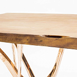 Обеденный стол прямоугольный с фигурными ножками G-table варинант исполнения - 1 | Loft Concept во Владивостоке