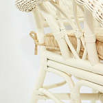 Комплект обеденный из ротанга Eloise grand white варинант исполнения - 9 | Loft Concept во Владивостоке