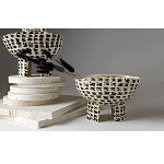 Чаша на ножках для фруктов или сухофруктов "Лонерно" варинант исполнения - 3 | Loft Concept во Владивостоке