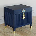 Сундук Eye Elsa Dreams Blue варинант исполнения - 1 | Loft Concept во Владивостоке