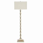 Торшер с фактурным каркасом и прямоугольным тканевым абажуром Shiye and Simplicity варинант исполнения - 1 | Loft Concept во Владивостоке