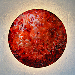 Светильник настенный «Красная Планета» варинант исполнения - 2 | Loft Concept во Владивостоке