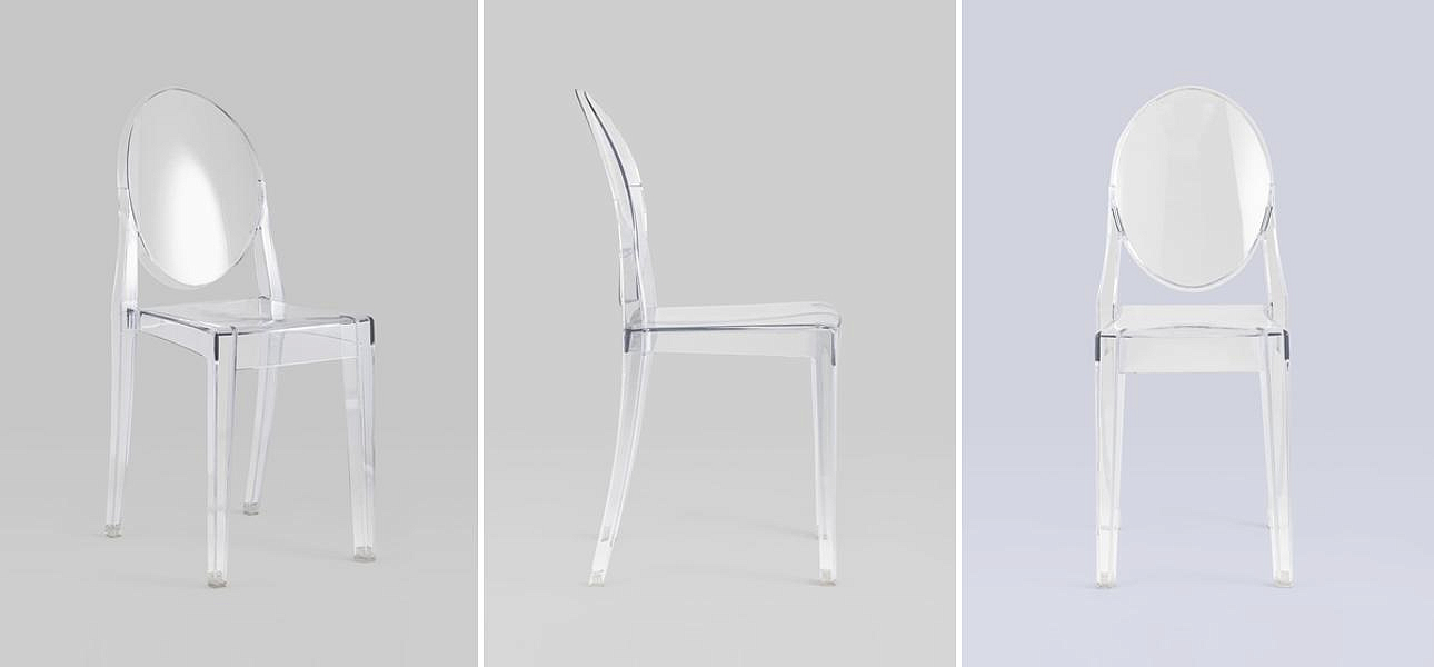 Стул Louis Ghost Chair Philippe Starck Стул Louis Ghost Chair Philippe Starck - Loft-Concept во Владивостоке