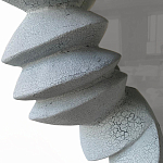 Дизайнерское зеркало Ocean Mirror голубой цвет природные формы  варинант исполнения - 1 | Loft Concept во Владивостоке