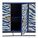 Буфет в гостиную с инкрустацией Bone Inlay Deco Sideboard - Orleans ZEBRA варинант исполнения - 2 | Loft Concept во Владивостоке