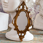 Зеркало настенное в ажурной раме бронзового цвета Classic Ornament Mirror варинант исполнения - 3 | Loft Concept во Владивостоке