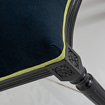 Стул чёрный из натурального бука с изображением птица в саду Blooming Magnolias варинант исполнения - 4 | Loft Concept во Владивостоке