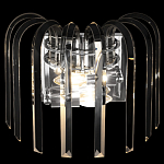 Бра цвета никель с изогнутыми хрустальными элементами Radiant Ribbons варинант исполнения - 3 | Loft Concept во Владивостоке