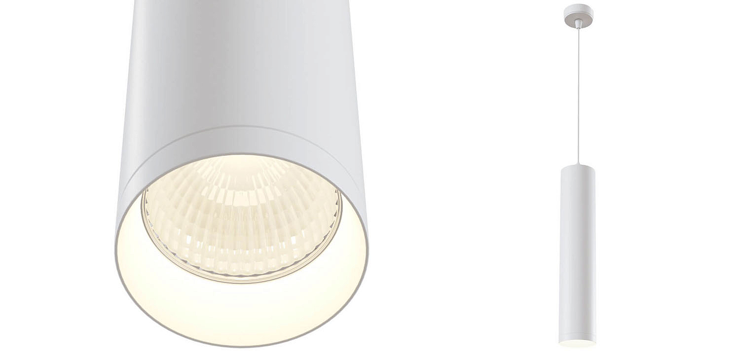 Подвесной светильник Trumpet tube white 30 - Loft-Concept во Владивостоке