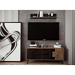 Полка навесная открытая Stone Effect варинант исполнения - 2 | Loft Concept во Владивостоке