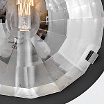 Бра округлой формы с многогранным стеклянным плафоном Hinkley варинант исполнения - 4 | Loft Concept во Владивостоке