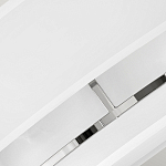 Потолочный светильник с двухслойным белым текстильным абажуром Hinkley варинант исполнения - 12 | Loft Concept во Владивостоке