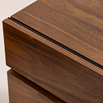 ТВ-тумба с узором из шпона на фасаде Sahara варинант исполнения - 5 | Loft Concept во Владивостоке