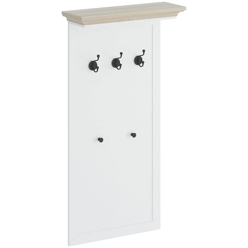 Вешалка Percent White Hanger Белый Бежевый Черный Вешалка Percent White Hanger Белый Бежевый Черный во Владивостоке | Loft Concept