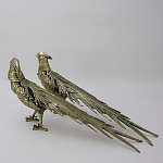 Статуэтка бронзовая пара Фазаны Bronze Birds варинант исполнения - 2 | Loft Concept во Владивостоке