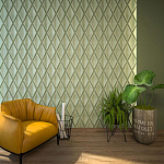 Гипсовая 3D панель с принтографией PM-102 варинант исполнения - 2 | Loft Concept во Владивостоке