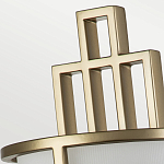 Бра с геометрическим каркасом и матовым белым цилиндрическим плафоном Feiss варинант исполнения - 5 | Loft Concept во Владивостоке