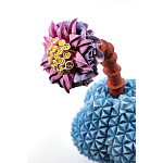 Статуэтка тропический фрукт Pandora Tropical Fruit Blue Pink Lilac Flower варинант исполнения - 1 | Loft Concept во Владивостоке