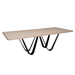 Стол обеденный на изогнутых ножках Consonance варинант исполнения - 2 | Loft Concept во Владивостоке