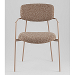 Стул Doe с подклокотниками коричневый варинант исполнения - 4 | Loft Concept во Владивостоке