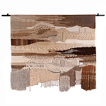 Тканый вручную монументальный настенный гобелен Earth Flow варинант исполнения - 6 | Loft Concept во Владивостоке