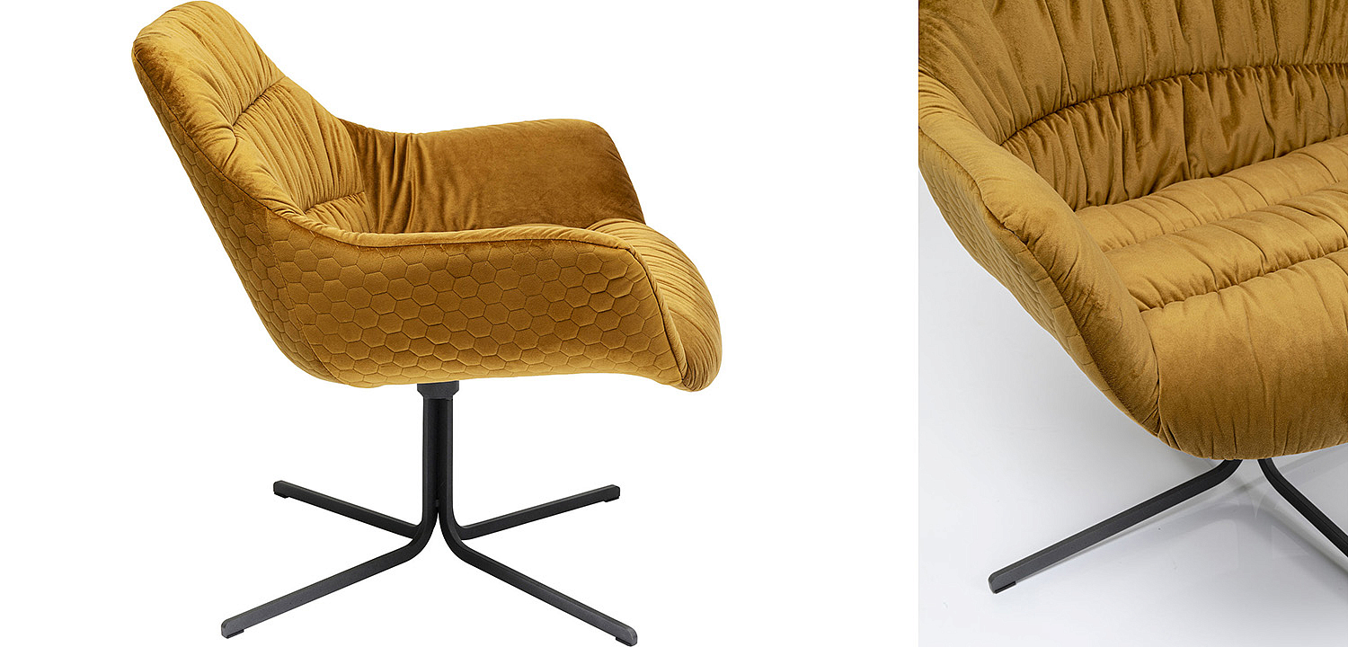 Кресло вращающееся Yellow Honeycomb - Loft-Concept во Владивостоке