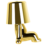 Настольная лампа фигурная цвета золото с гладким абажуром Высота 16 см Sophia варинант исполнения - 4 | Loft Concept во Владивостоке