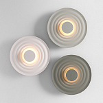 Бра круглое Soft Halo белый варинант исполнения - 5 | Loft Concept во Владивостоке