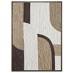 Панно из шнура геометрическая абстракция wall panel line II варинант исполнения - 2 | Loft Concept во Владивостоке