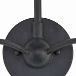 Бра настенное черное с 2-мя лампами Candle Sleeves варинант исполнения - 1 | Loft Concept во Владивостоке