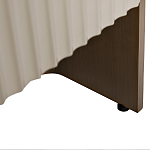 Тумба под телевизор серая с мраморной столешницей Uniqueness Marble варинант исполнения - 8 | Loft Concept во Владивостоке