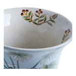 Ваза из фарфора с бронзовыми элементами Tropical Garden варинант исполнения - 4 | Loft Concept во Владивостоке