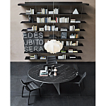 Модульный навесной стеллаж GRADUATE Bookshelves варинант исполнения - 7 | Loft Concept во Владивостоке