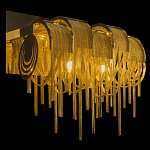 Бра с металлическими дугами и цепочками 33 см Atlantis Chain варинант исполнения - 8 | Loft Concept во Владивостоке