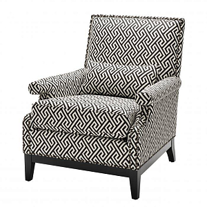 Кресло Eichholtz Chair Goldoni Black