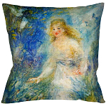 Подушка декоративная с принтом Весна Impressionism in Art варинант исполнения - 1 | Loft Concept во Владивостоке
