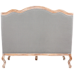 Диван двухместный из массива бука светло-серый Solid Luxury варинант исполнения - 2 | Loft Concept во Владивостоке