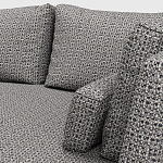 Мебельная ткань Шенилл серый цвет 142 см T4-46 варинант исполнения - 8 | Loft Concept во Владивостоке