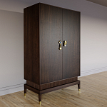 Платяной шкаф Elsa Dreams Walnut с 2-мя фасадами варинант исполнения - 2 | Loft Concept во Владивостоке