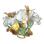 Чаша фигурная с обитателями леса и цветами Eden Garden варинант исполнения - 1 | Loft Concept во Владивостоке