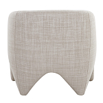 Дизайнерское кресло мягкое в белой обивке White Canvas варинант исполнения - 3 | Loft Concept во Владивостоке