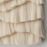 Светло-Бежевое Панно из нитей White Landscape Wall Hanging варинант исполнения - 1 | Loft Concept во Владивостоке