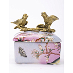 Фарфоровая шкатулка Bird talks варинант исполнения - 5 | Loft Concept во Владивостоке