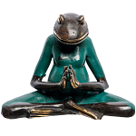 Статуэтка из бронзы в виде лягушки Animals Bronze варинант исполнения - 3 | Loft Concept во Владивостоке