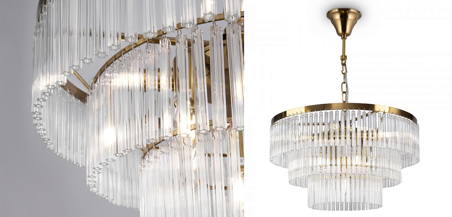 Люстра Olimpa Chandelier brass 47 Люстра Olimpa Chandelier brass 47 - Loft-Concept во Владивостоке