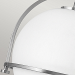 Потолочный светильник с плафоном в форме белого матового шара Hinkley варинант исполнения - 11 | Loft Concept во Владивостоке